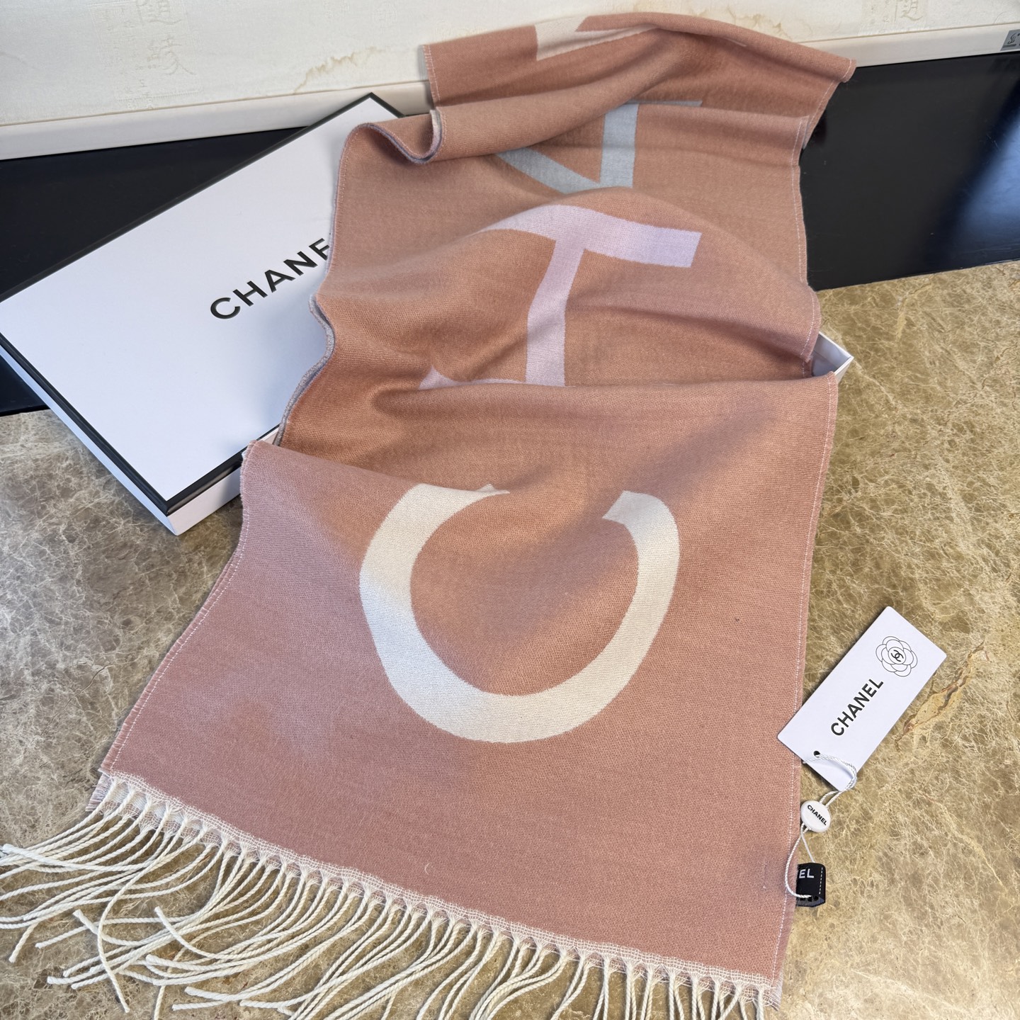 Chanel 샤낼 스카프 머플러 목도리