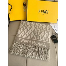 Fendi FF 펜디 로고 캐시미어 머플러 목도리