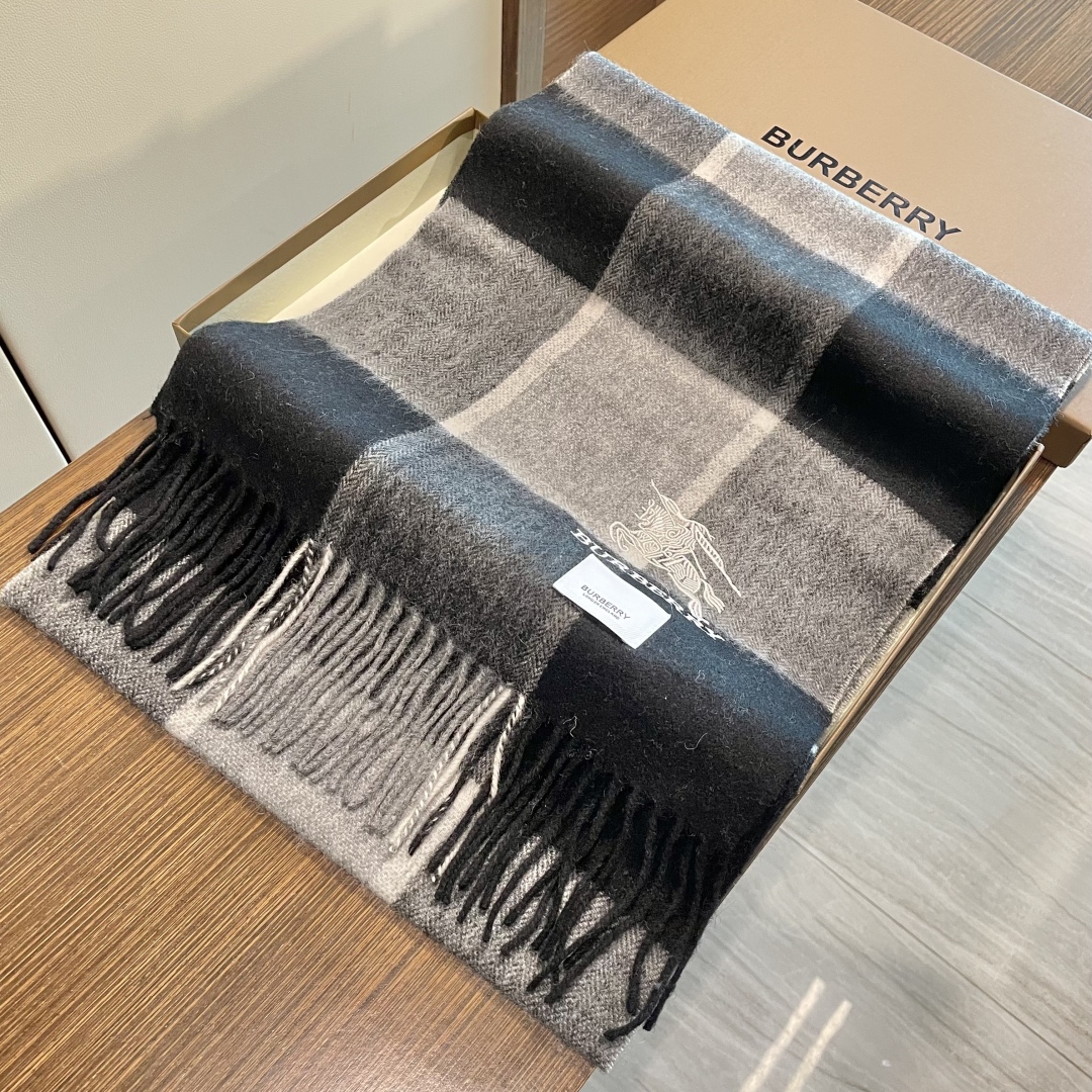 Chanel 샤넬 퍼 캐시미어 머플러 목도리