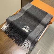 Hermes 에르메스 남녀공용 캐시미어 머플러 목도리
