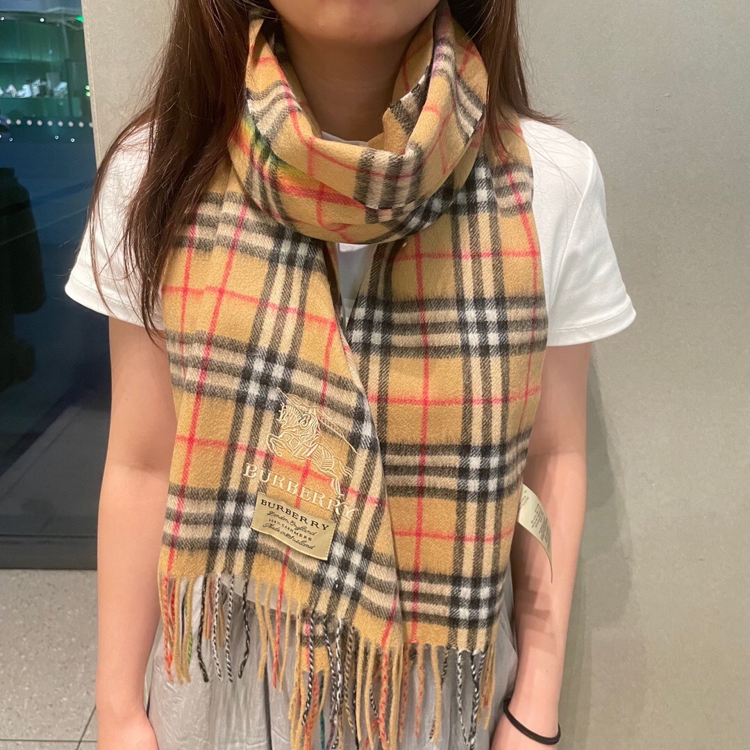 Burberry 버버리 남녀공용 커플 캐시미어 머플러 목도리