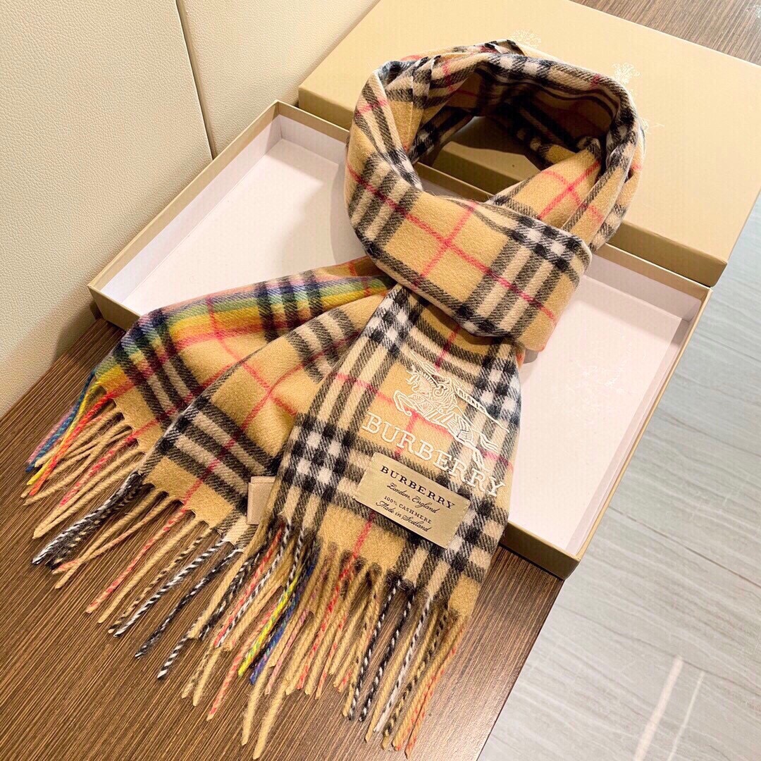Burberry 버버리 남녀공용 커플 캐시미어 머플러 목도리