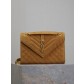 YSL Envelope 생로랑 스웨이드 클러치백 가방 미디움