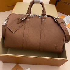 LV 루이비통 Keepall Bandoulière 35 키폴 여행가방 토트백 가방 (M15249 블랙 / M25980 브라운)