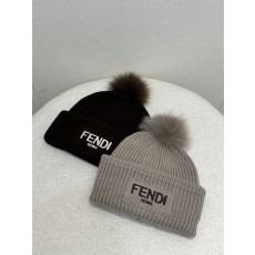 Fendi 펜디 하이엔드 핸드메이드 컬렉션 캐시미어 비니 모자