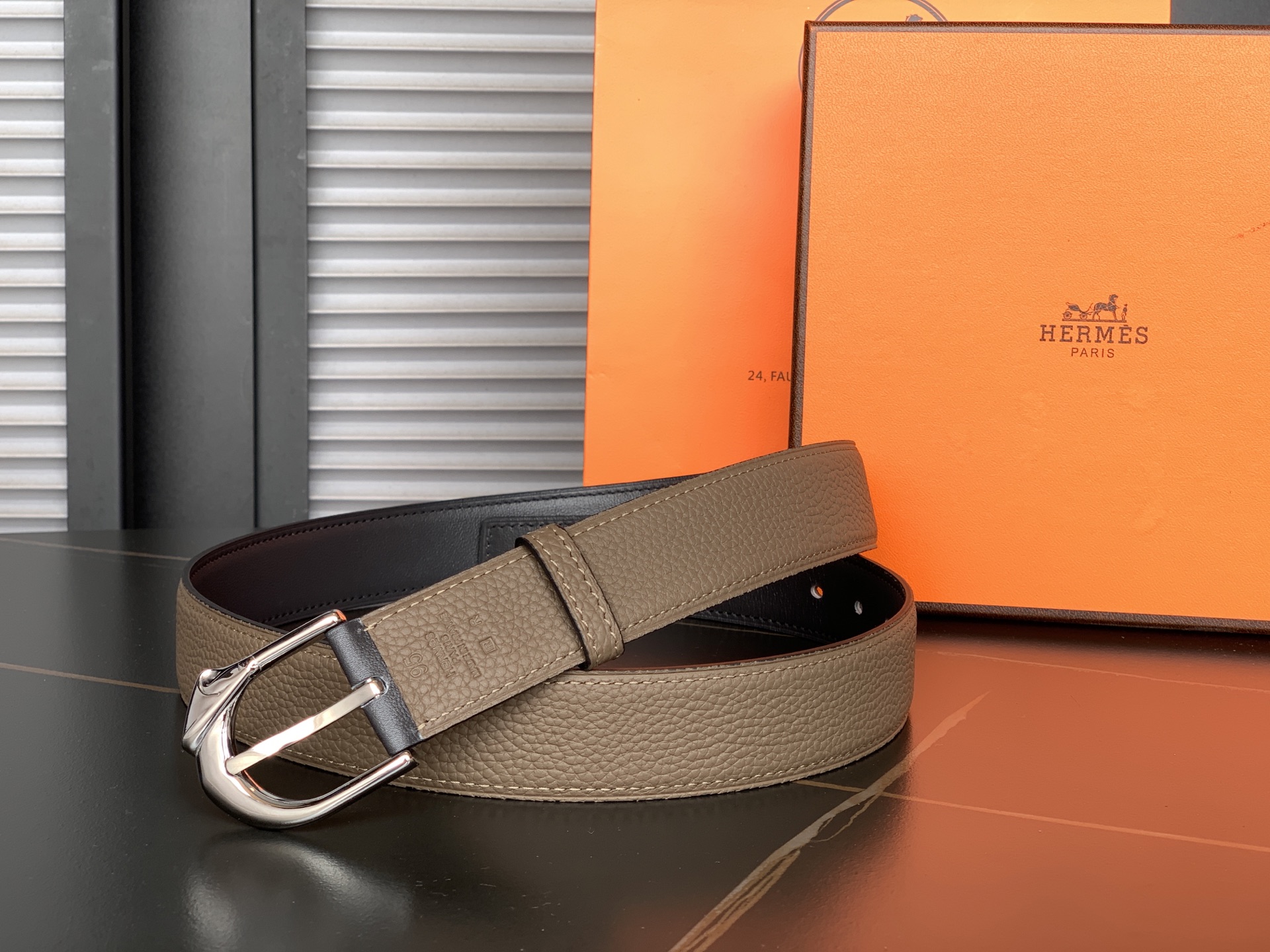 HERMES 에르메스 3.2cm 벨트