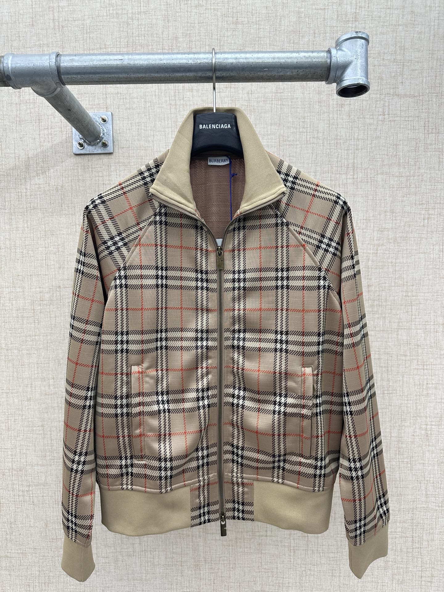 Burberry 버버리 체크 트랙 자켓 재킷 의류