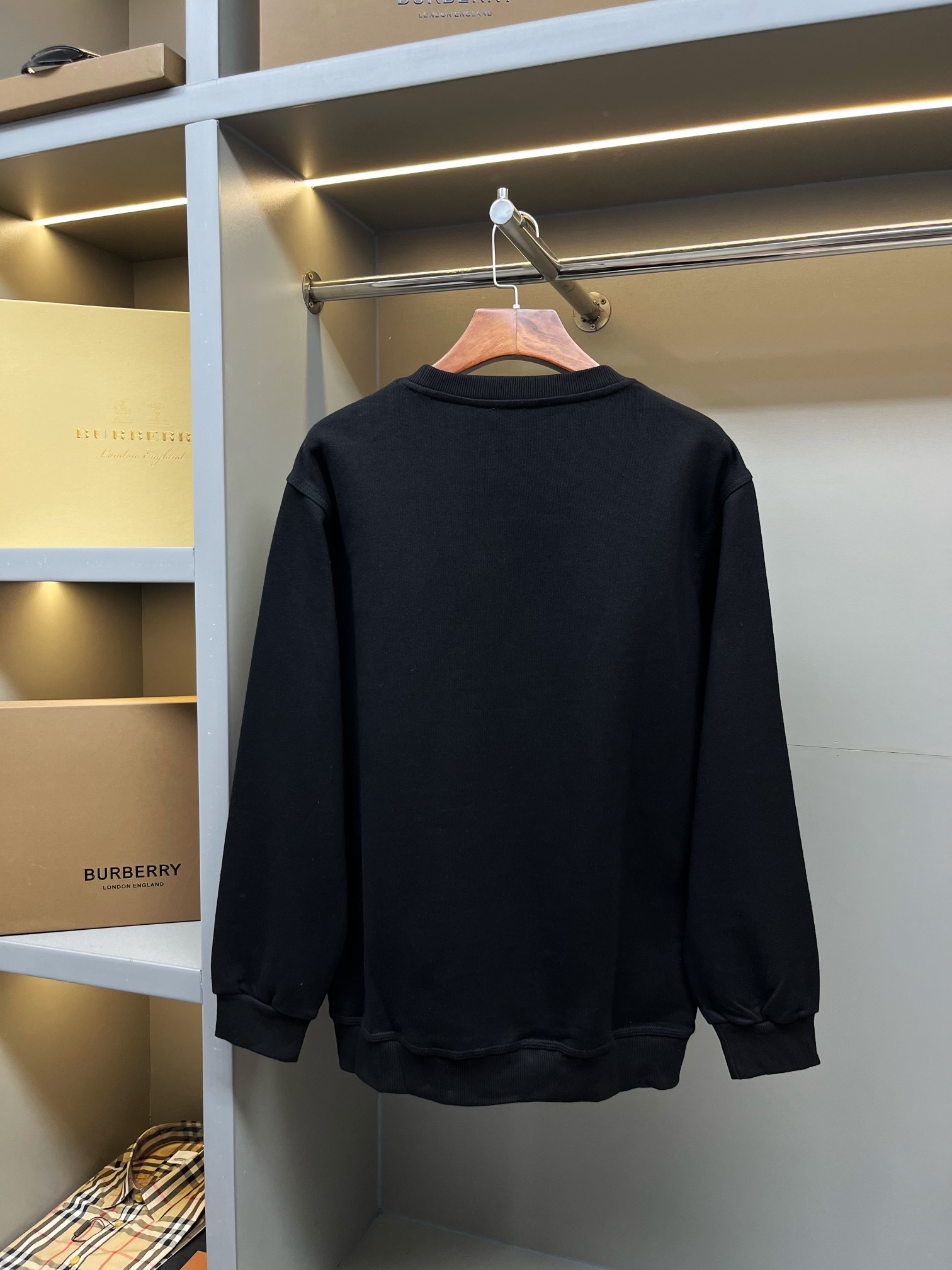 Burberry 버버리 로고 프린트 코튼 맨투맨 티셔츠 의류