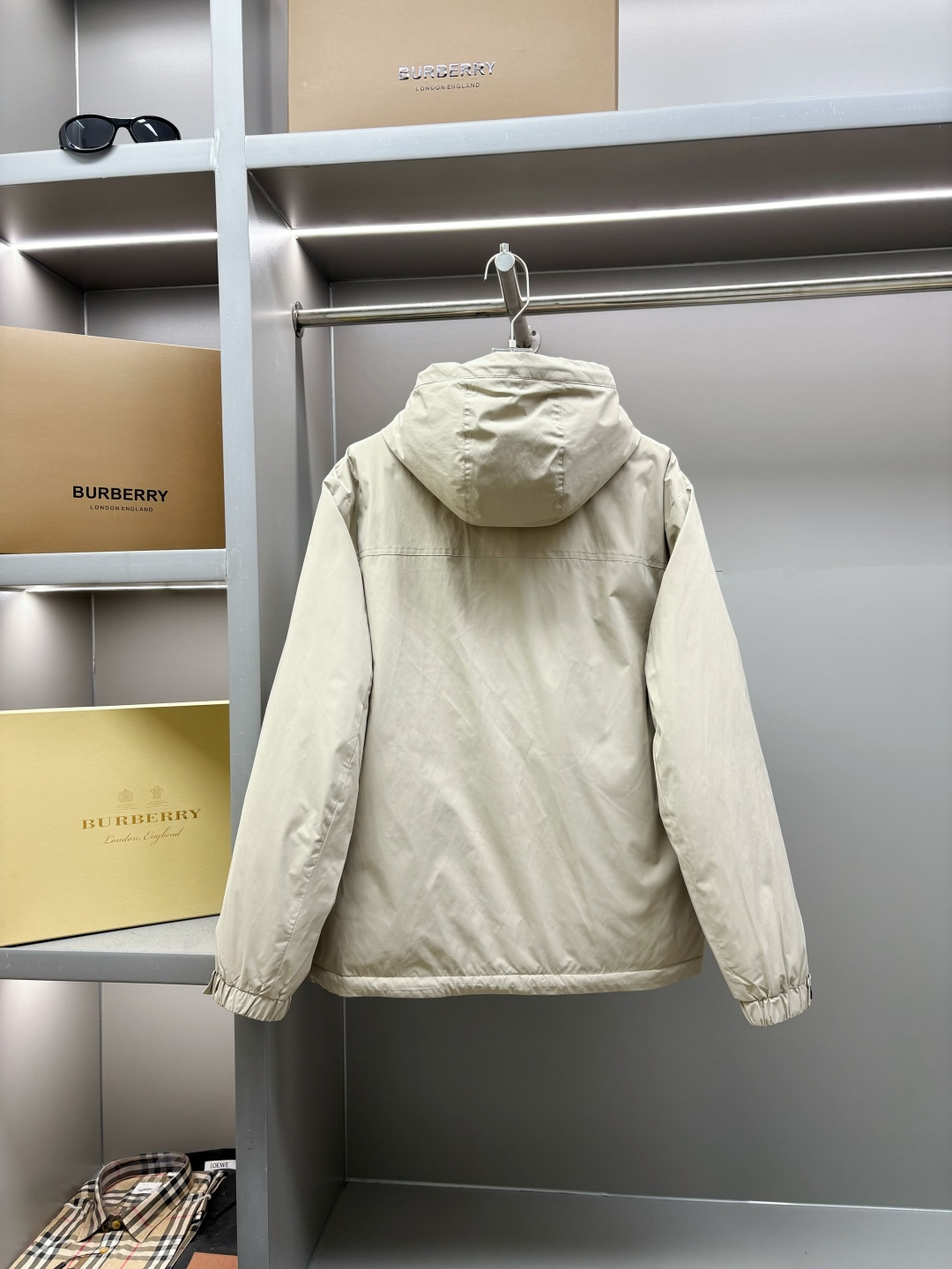 Zegna 제냐 로고 프린트 후드 패딩 자켓 점퍼 의류