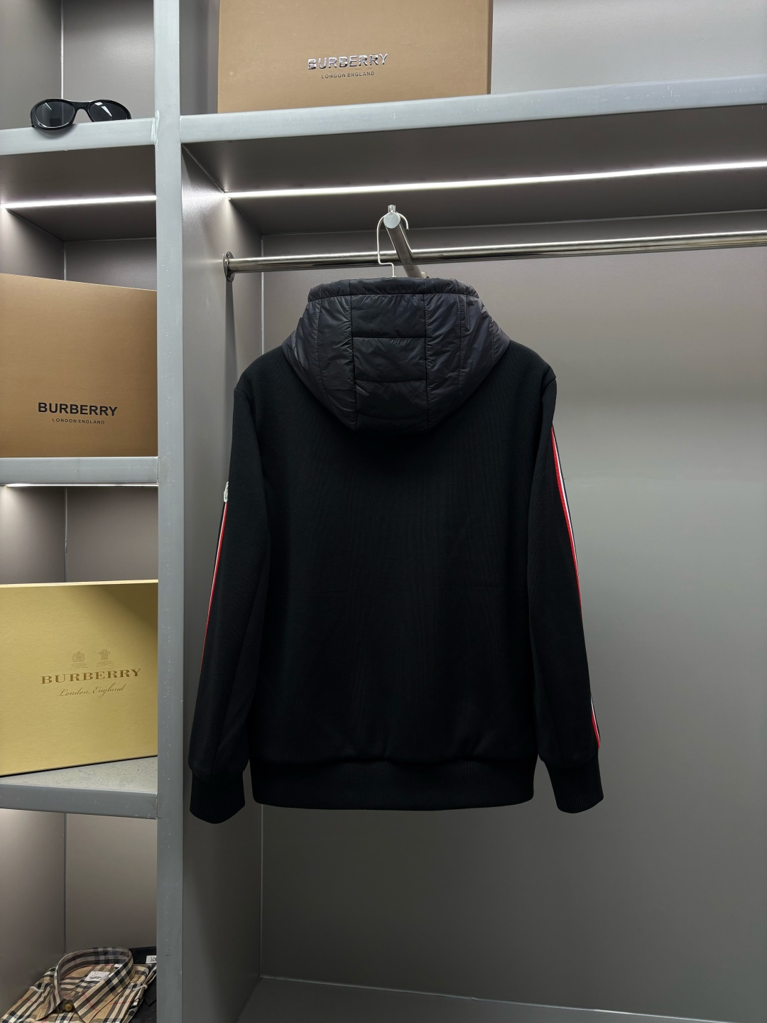 Moncler 몽클레어 몽클레르 캐시미어 니트 배색 패딩 점퍼 의류