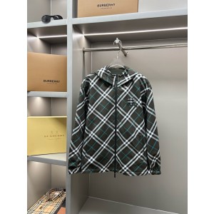 Burberry 버버리 체크·말 로고 양면 자켓 재킷 의류