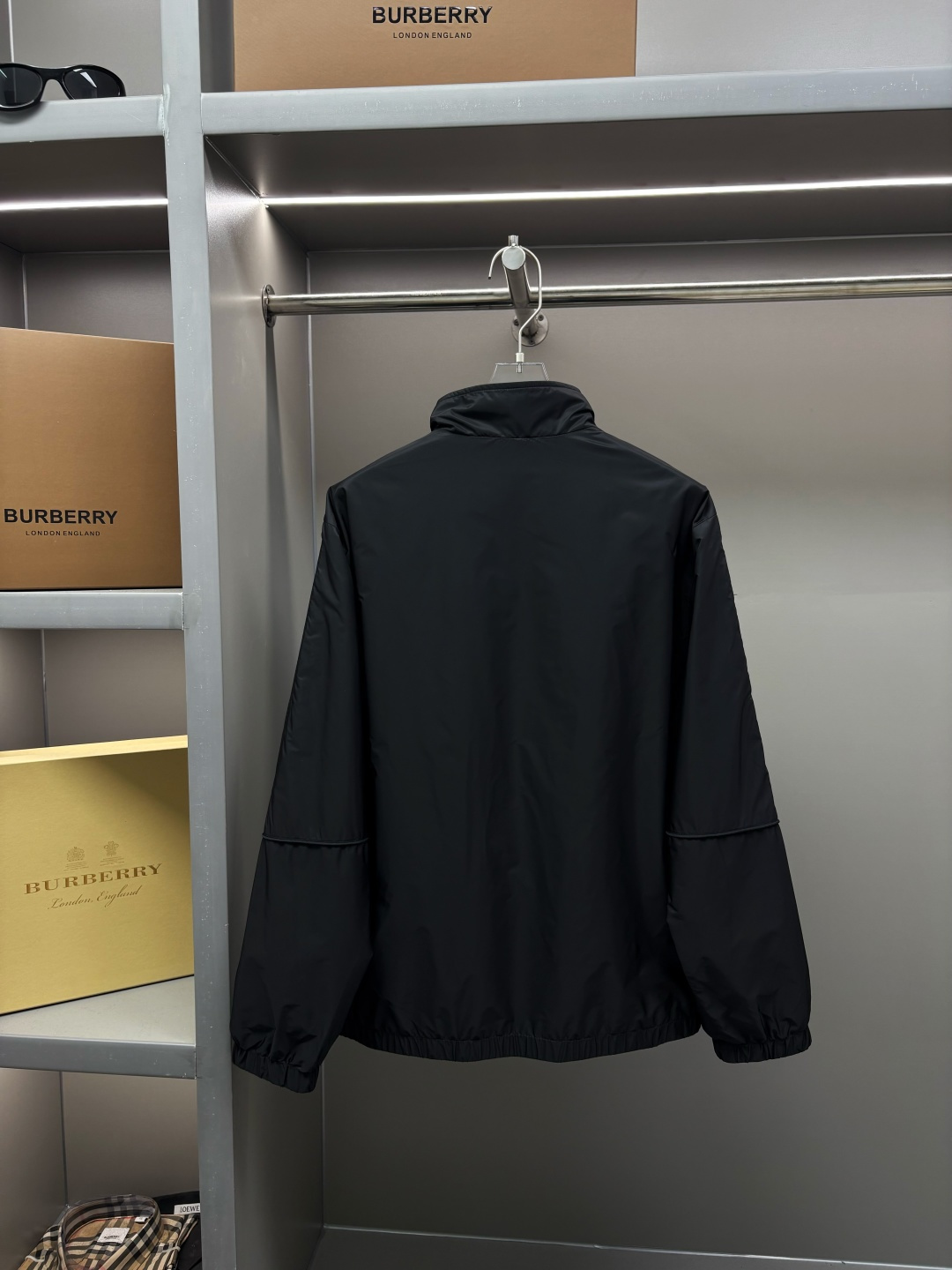 PRADA 프라다 스탠드 카라 얇은 면 재킷 자켓 의류