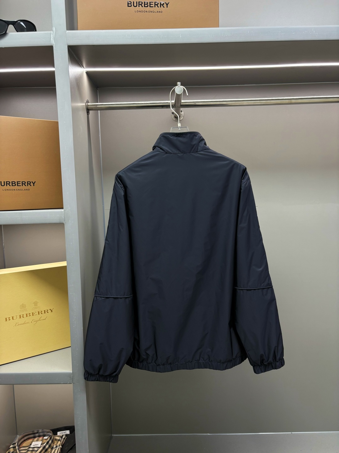 PRADA 프라다 스탠드 카라 얇은 면 재킷 자켓 의류