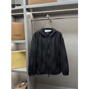 Burberry 버버리 체크 워리어 자수 재킷 자켓 의류