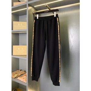 Burberry 버버리 사이드 체크 코튼 조거 팬츠 바지 의류