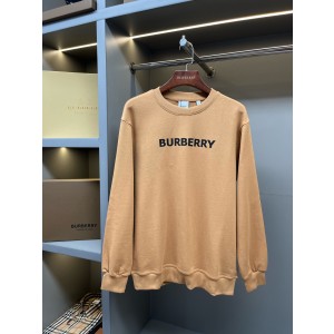 Burberry BBR 버버리 로고 프린트 코튼 라운드넥 맨투맨 스웨트셔츠 티셔츠 의류