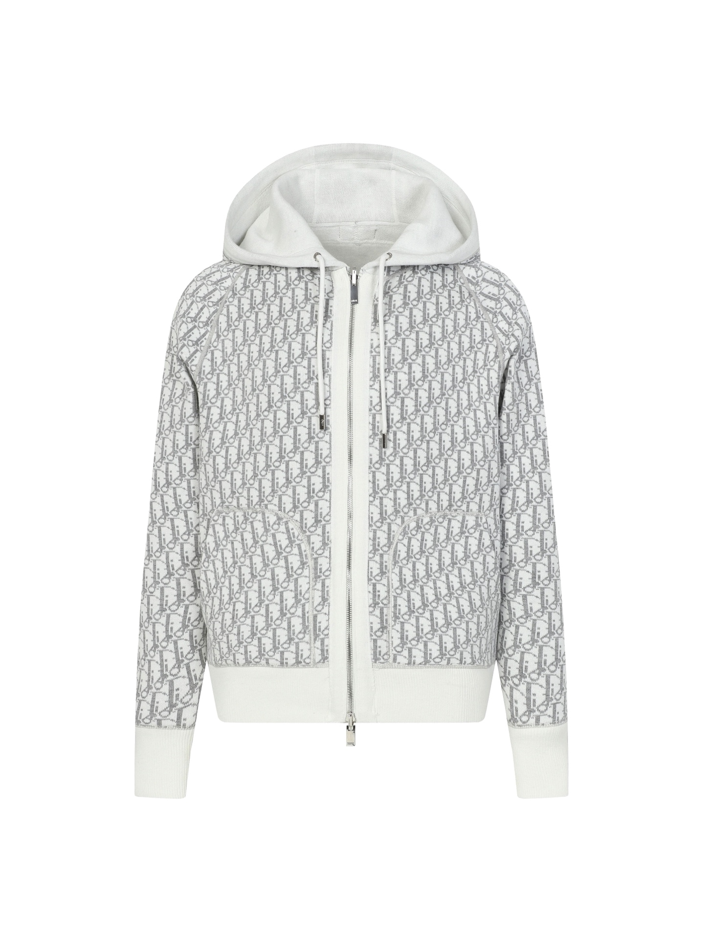 DIOR CD 디올 양면 캐시미어 니트 후드 집업 자켓 재킷 의류