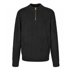 Louis Vuitton LV 루이비통 모노그램 자카드 반 하프 집업 니트 의류