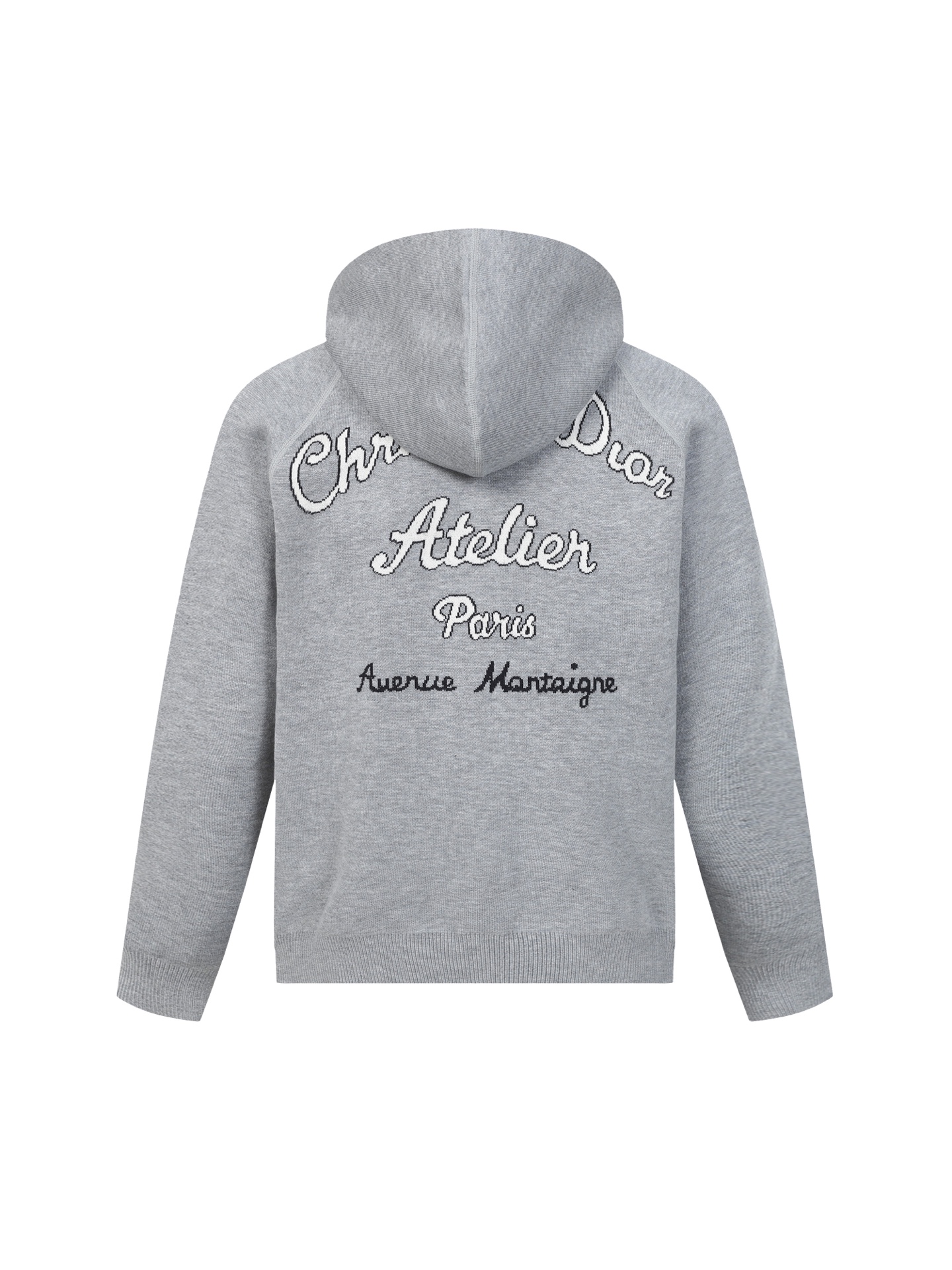 Dior CD 디올 제페블 양면 캐시미어 니트 재킷 자켓 후드 집업 의류