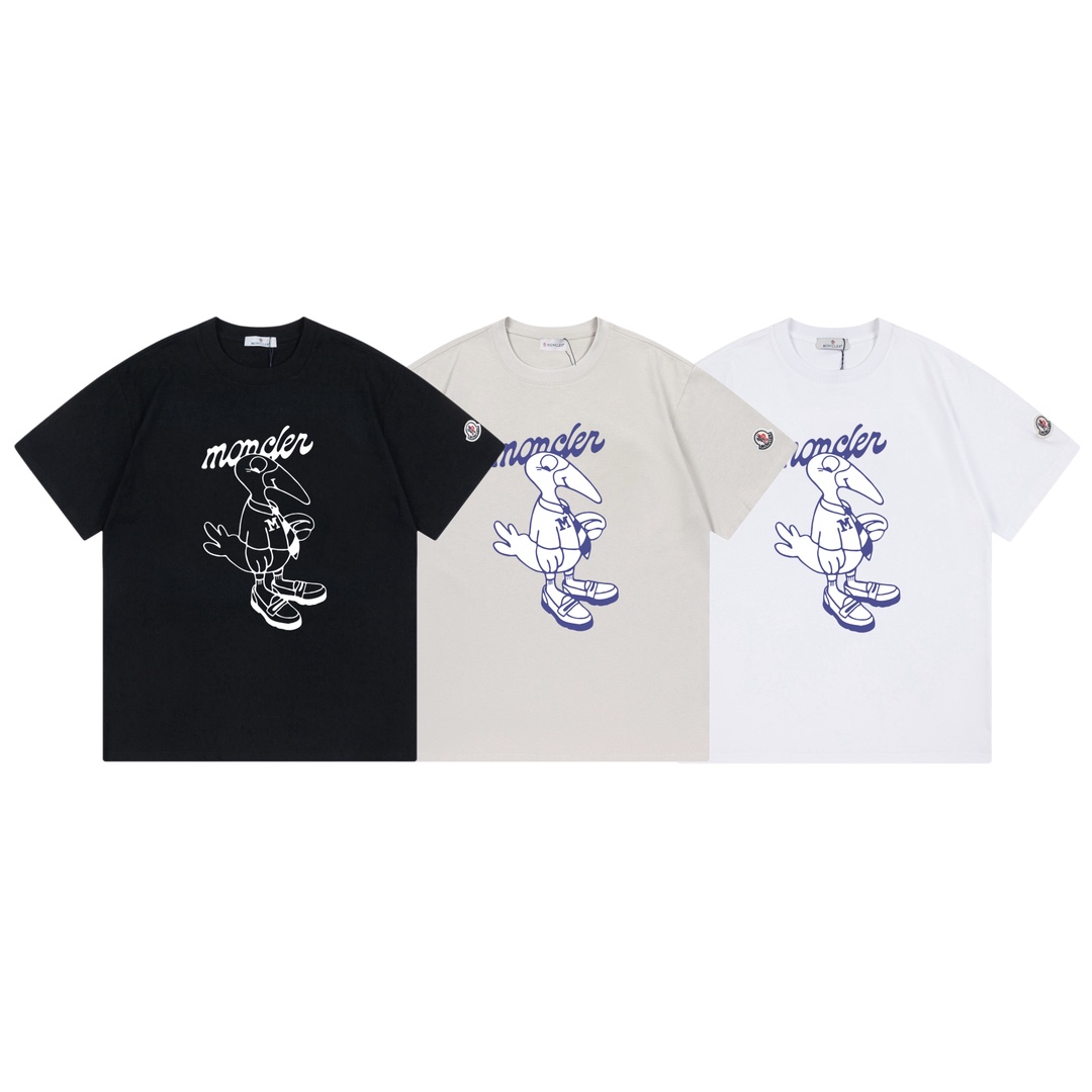 Moncler 2026 Early Spring 몽클레어 몽클레르 마스코트 로고 반팔 티셔츠 의류