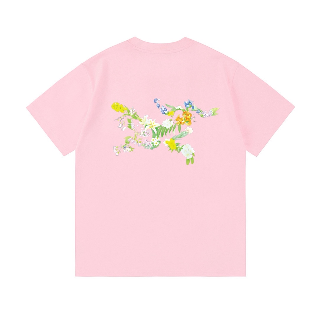 ARC'TERYX 2026 Early Spring 아크테릭스 플라워 버드 로고 반팔 티셔츠 의류