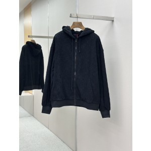 LOUIS VUITTON Monogram LV 루이비통 풀패턴 코튼 블렌드 후드 집업 자켓 재킷 의류