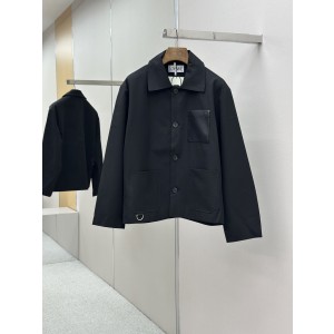 LOEWE 로에베 양가죽 포켓 울 블레이저 자켓 재킷 의류