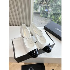 CHANEL 샤넬 더블 C 진주 힐 펌프스 구두 신발