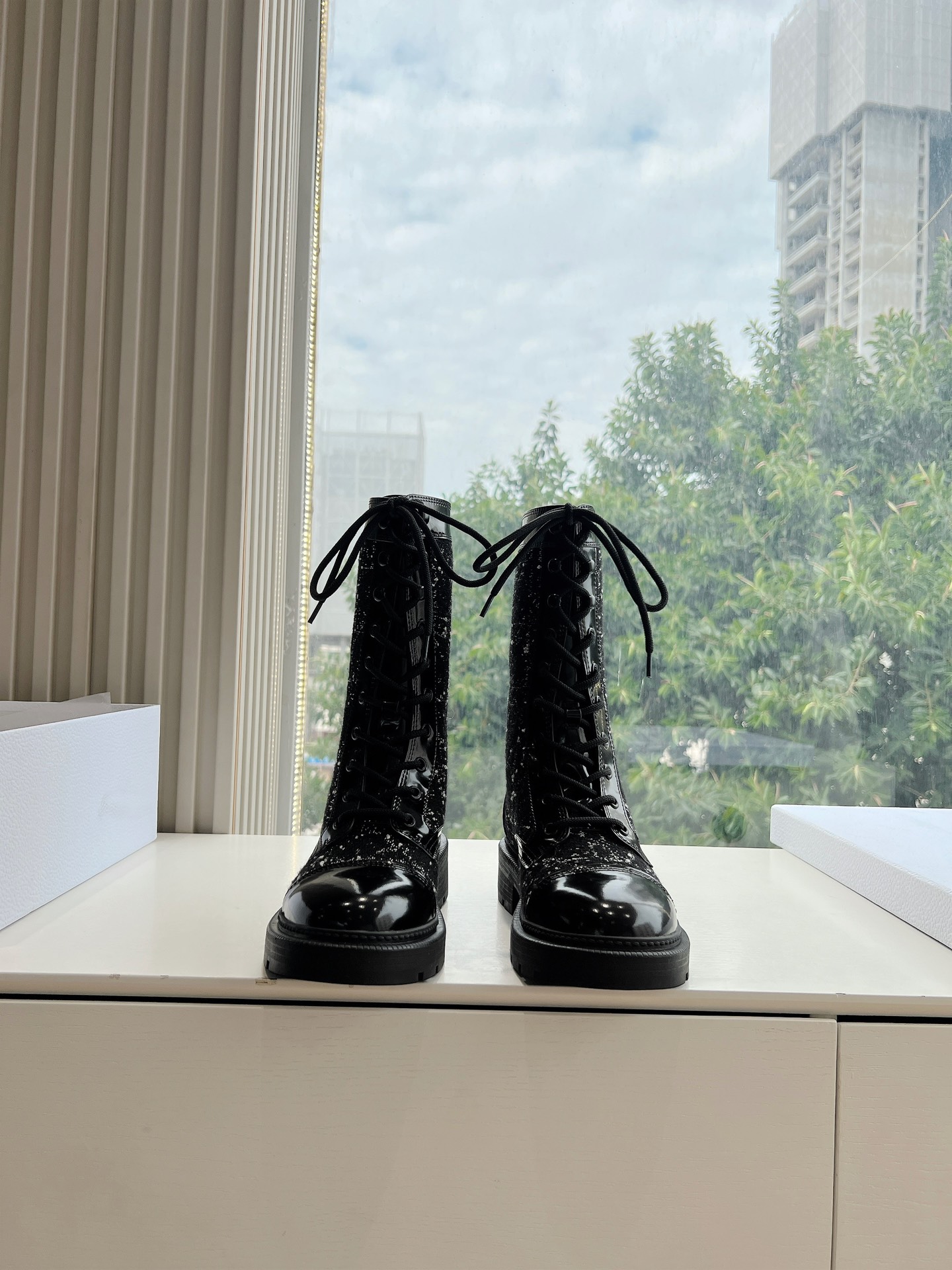 Miss Dior CD 디올 첼시 미들 부츠 신발