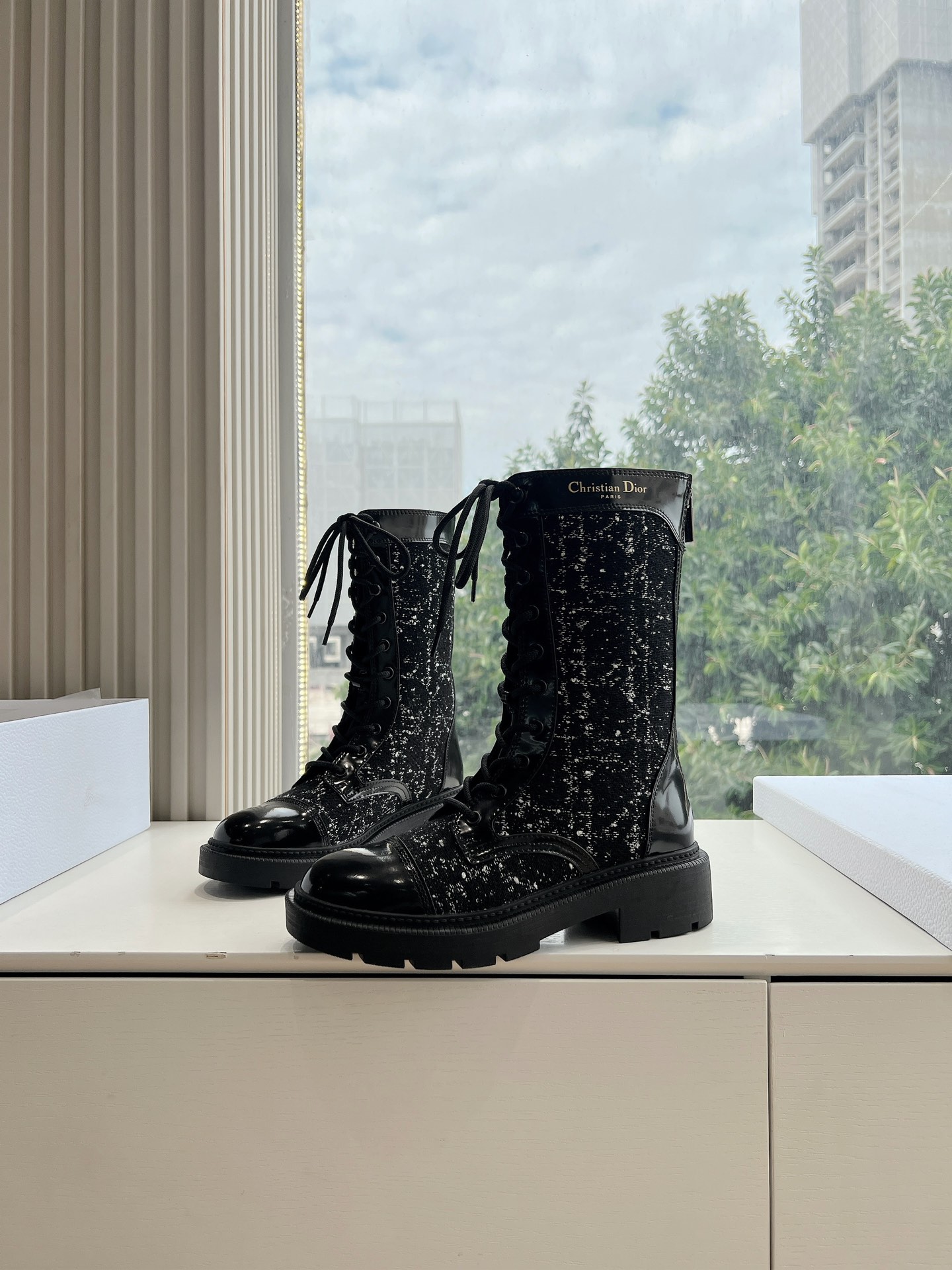 Miss Dior CD 디올 첼시 미들 부츠 신발