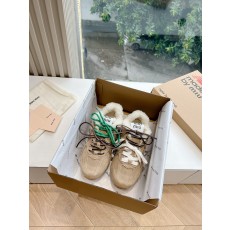 miumiu 미우미우 양털 로퍼 스니커즈 신발