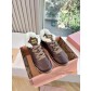 miumiu 미우미우 양털 스니커즈 신발