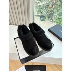 Chanel 25K 샤넬 얼리 스프링 빈티지 양모 팬더 로퍼 신발