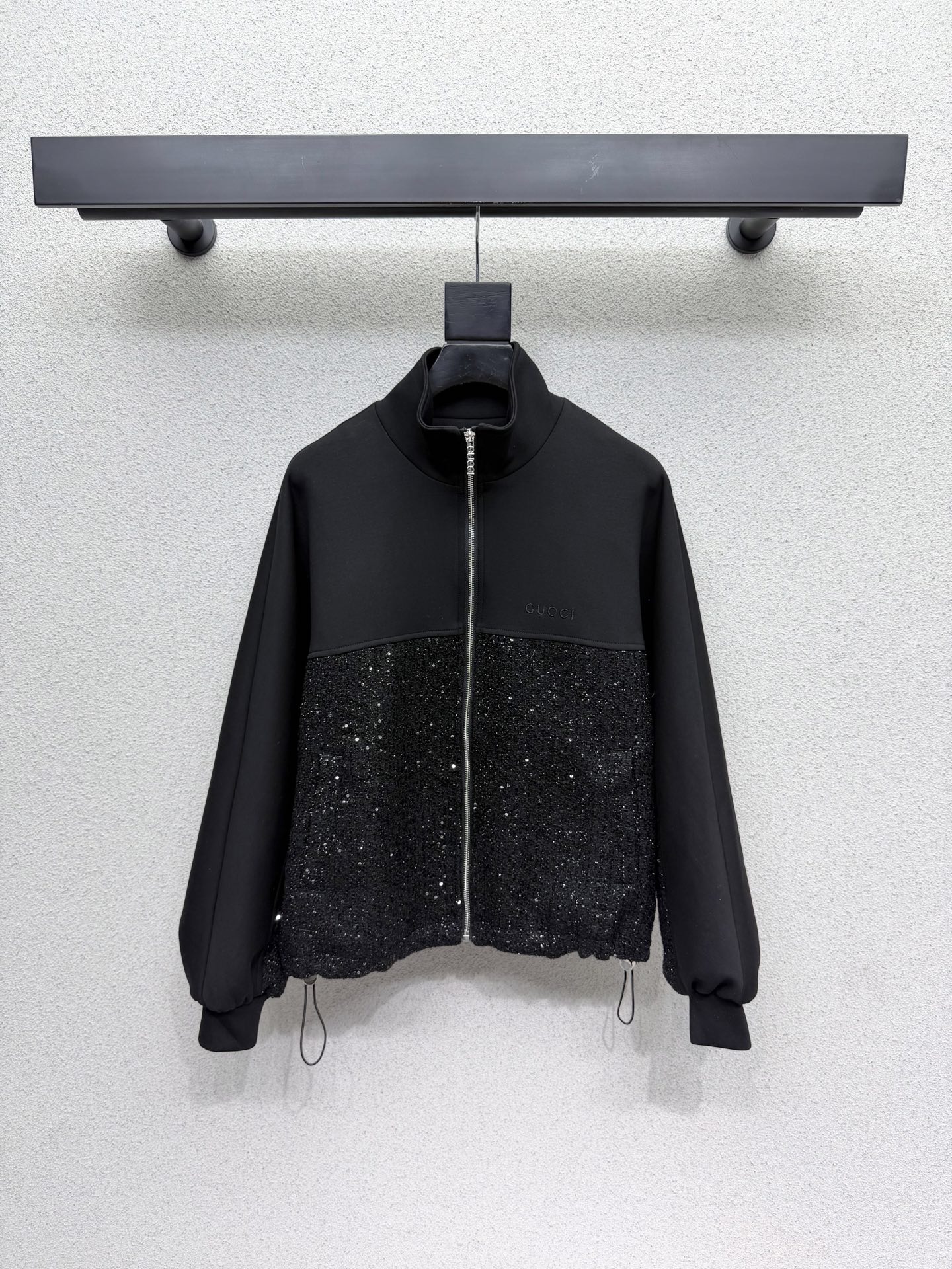 GUCCI 구찌 스팽글 배색 캐주얼 집업 자켓 재킷 의류