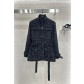 Chanel 샤넬 트위드 벨트 원피스형 자켓 재킷 의류