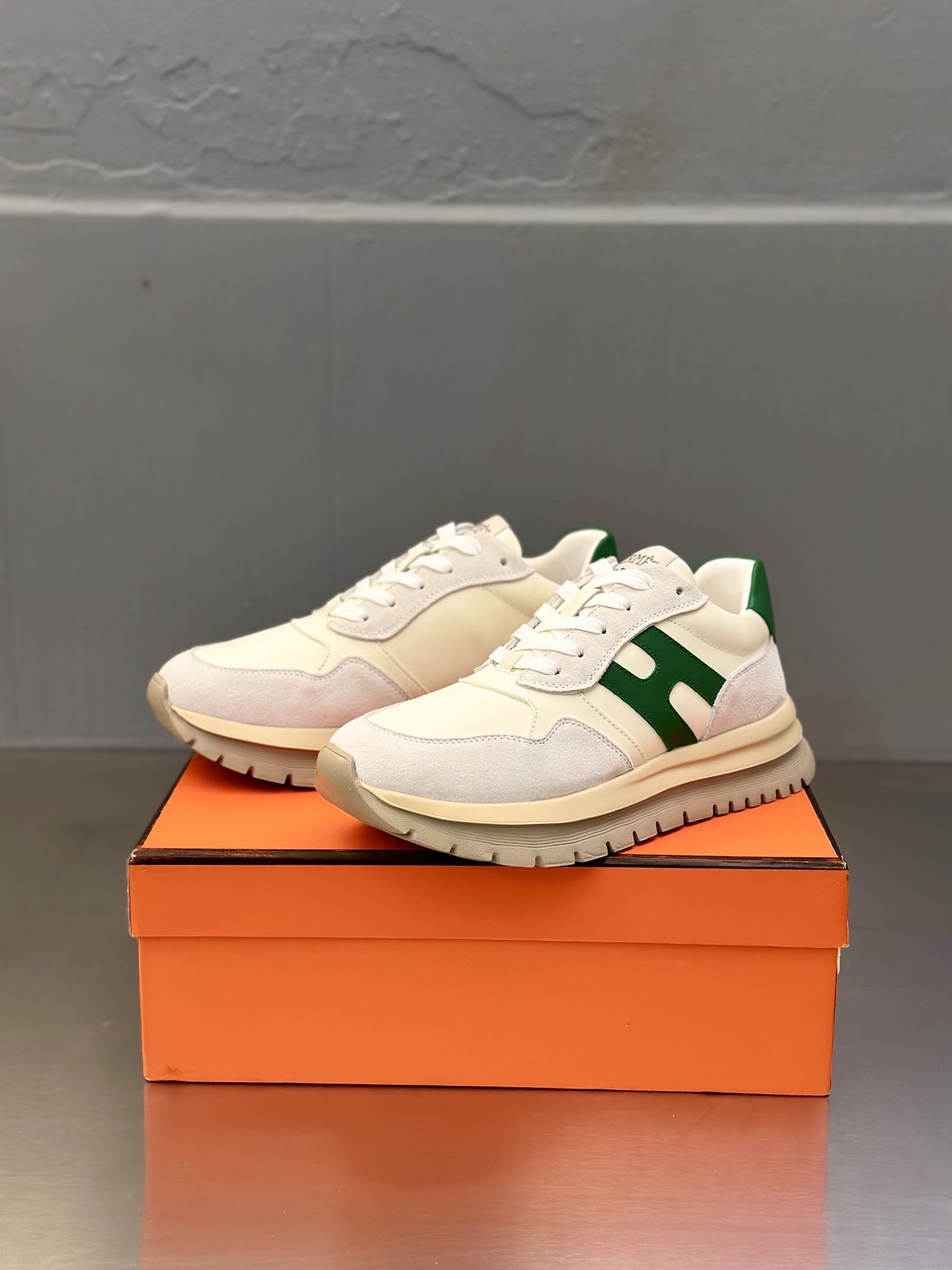 Hermes 에르메스 남성 운동화 스니커즈 신발