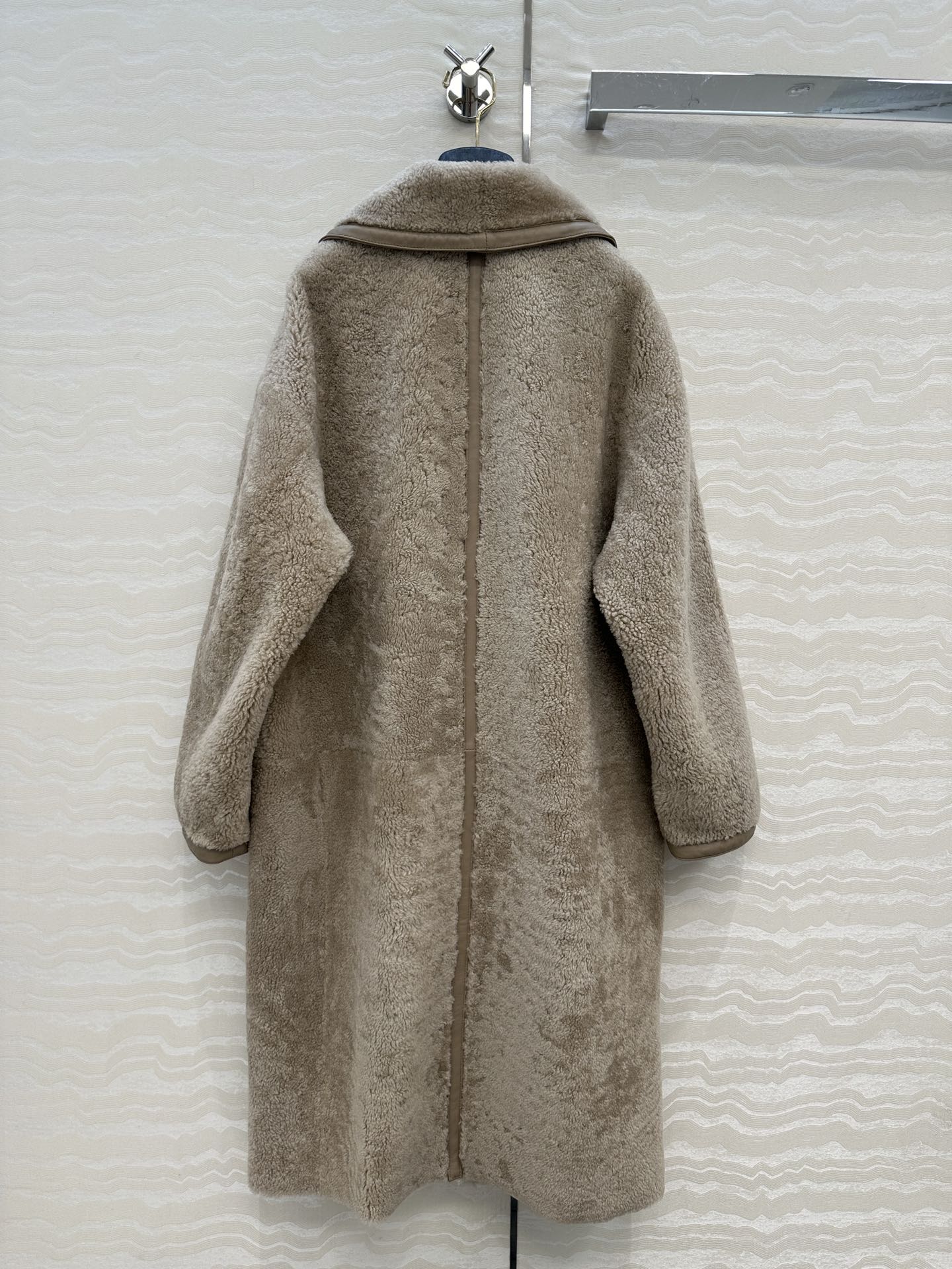 Max mara 막스마라 스페인 라곤 양가죽 양모 무스탕 코트 의류