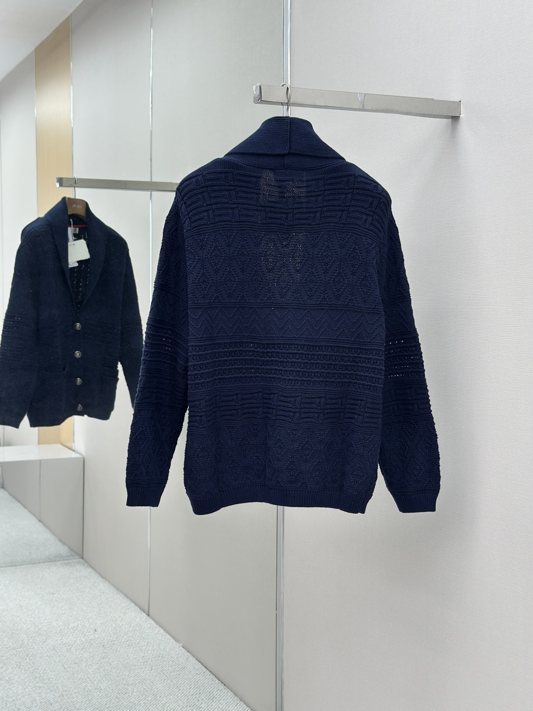 brunello cucinelli BC 브루넬로 쿠치넬리 단색 버튼 니트 가디건 자켓 의류