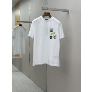 DIOR CD Mountain CD 디올 로고 반팔 티셔츠 의류