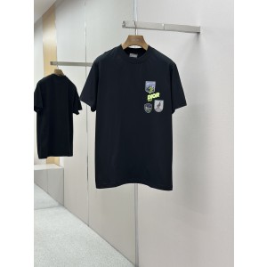 DIOR CD Mountain CD 디올 로고 반팔 티셔츠 의류