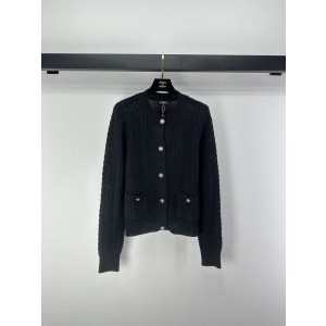 Chanel 샤넬  라운드넥 케이블 니트 가디건 의류