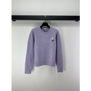 LOEWE 로에베 라운드넥 니트 긴팔 의류