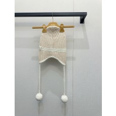 miumiu 미우미우 아이보리 니트 비니 모자