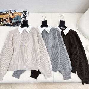 Maxmara 막스마라 카라 니트 의류