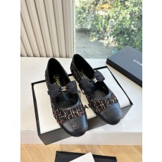 CHANEL 샤넬 메리제인 플랫 슈즈 신발