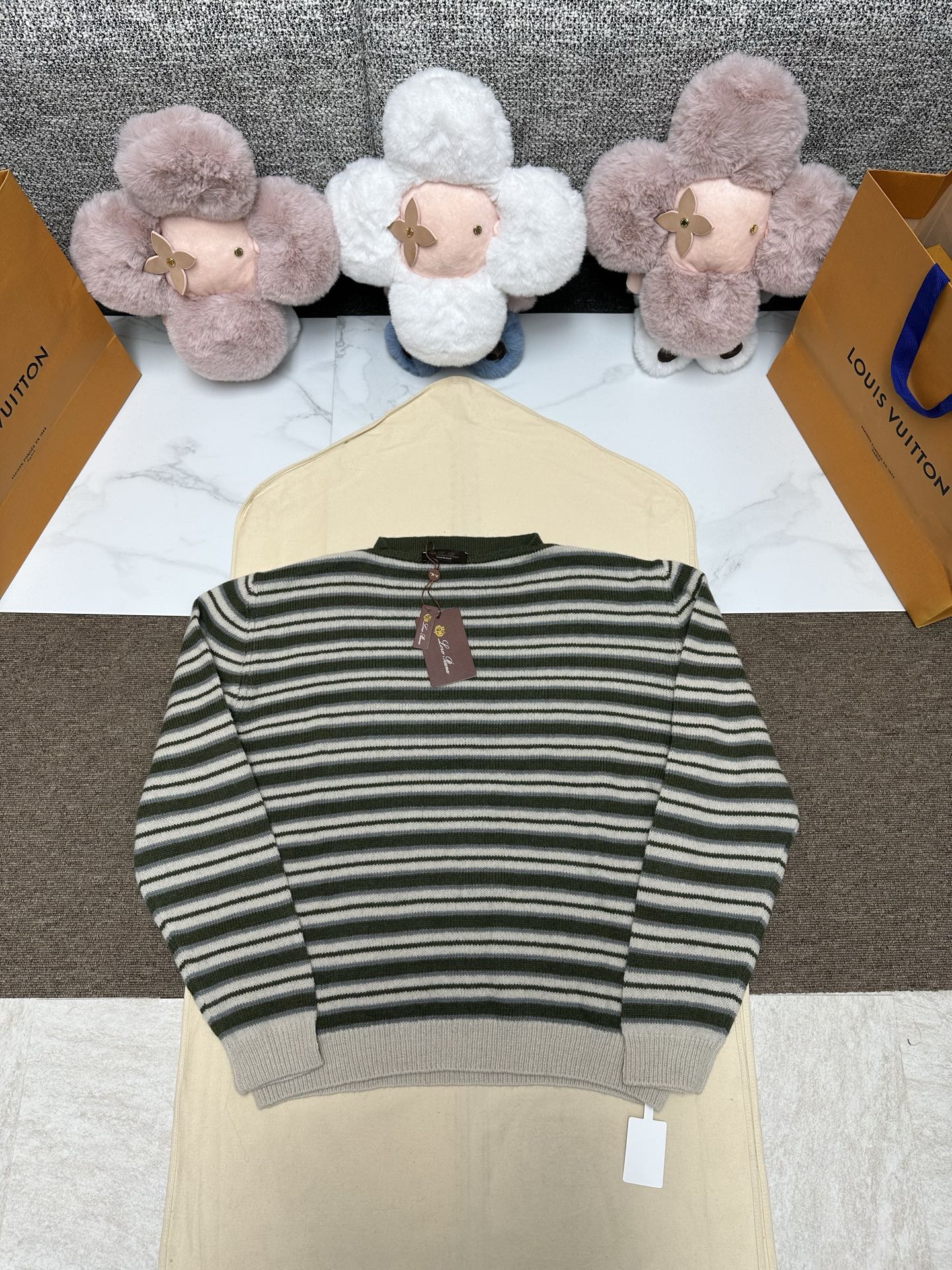 Loro Piana 로로피아나 보트넥 니트 캐시미어 스웨터 의류