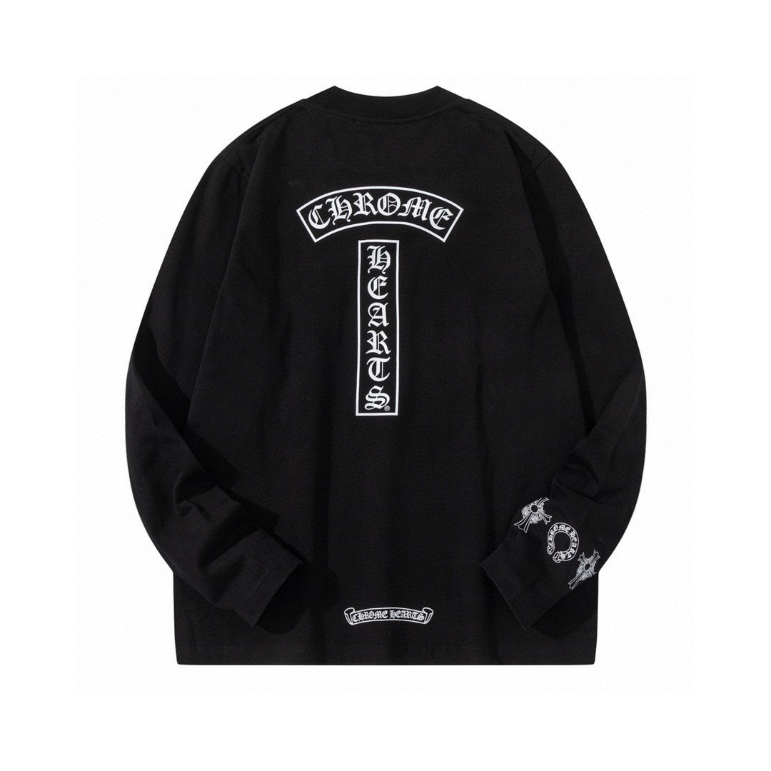 Chrome Hearts 크롬하츠 크루넥 프린트 롱슬리브 긴팔 티셔츠 의류