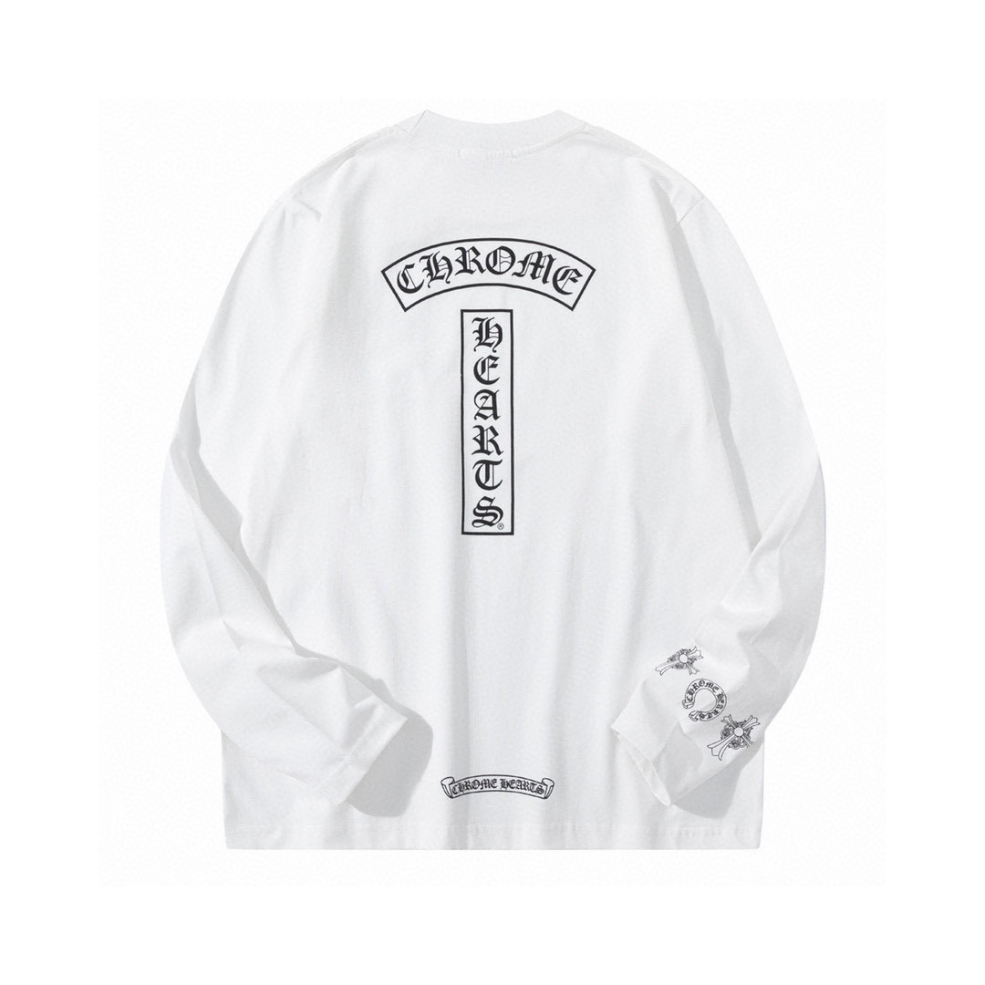 Chrome Hearts 크롬하츠 크루넥 프린트 롱슬리브 긴팔 티셔츠 의류