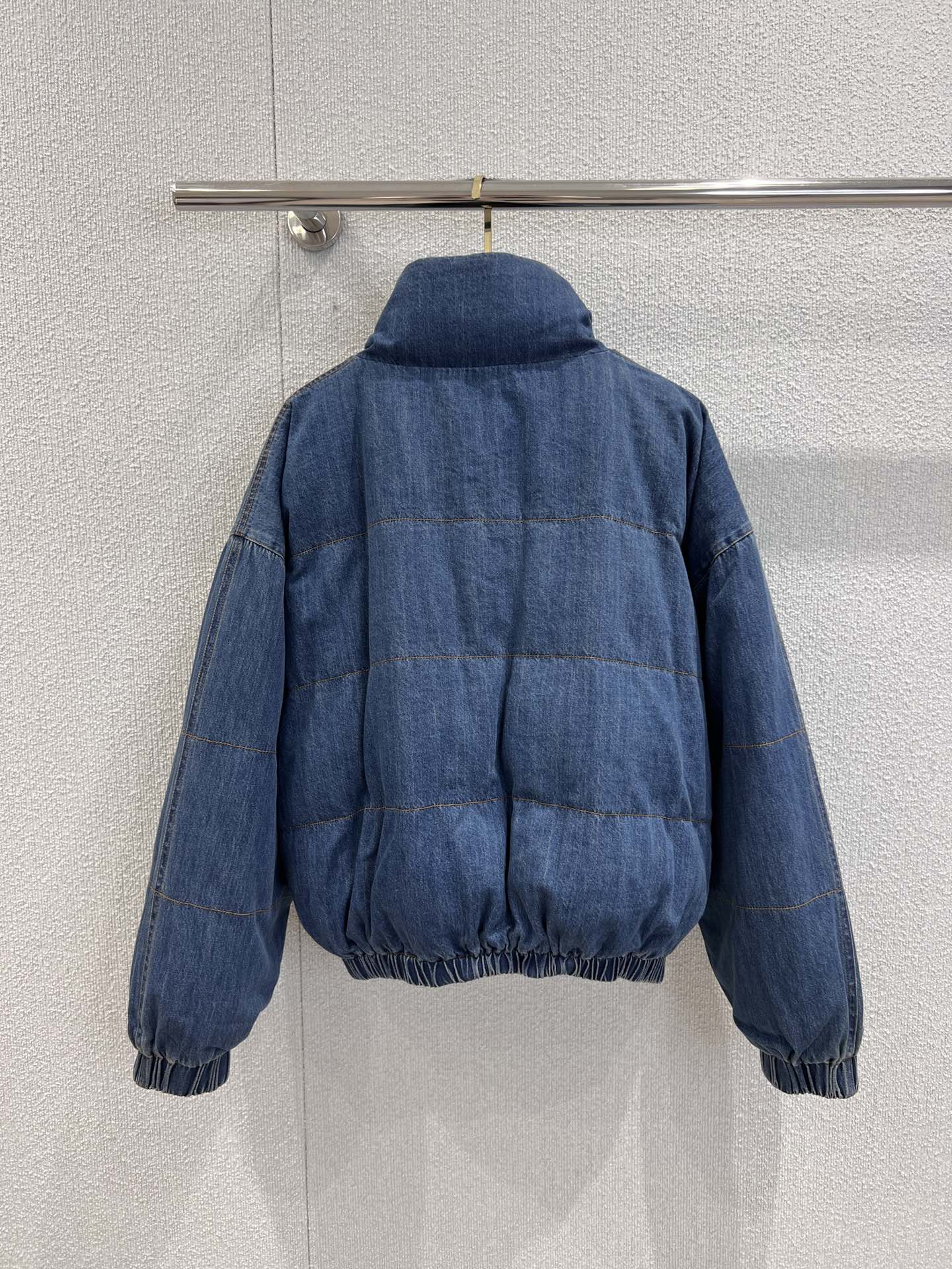 Chanel 샤넬 블루 데님 패딩 재킷 점퍼 자켓 의류