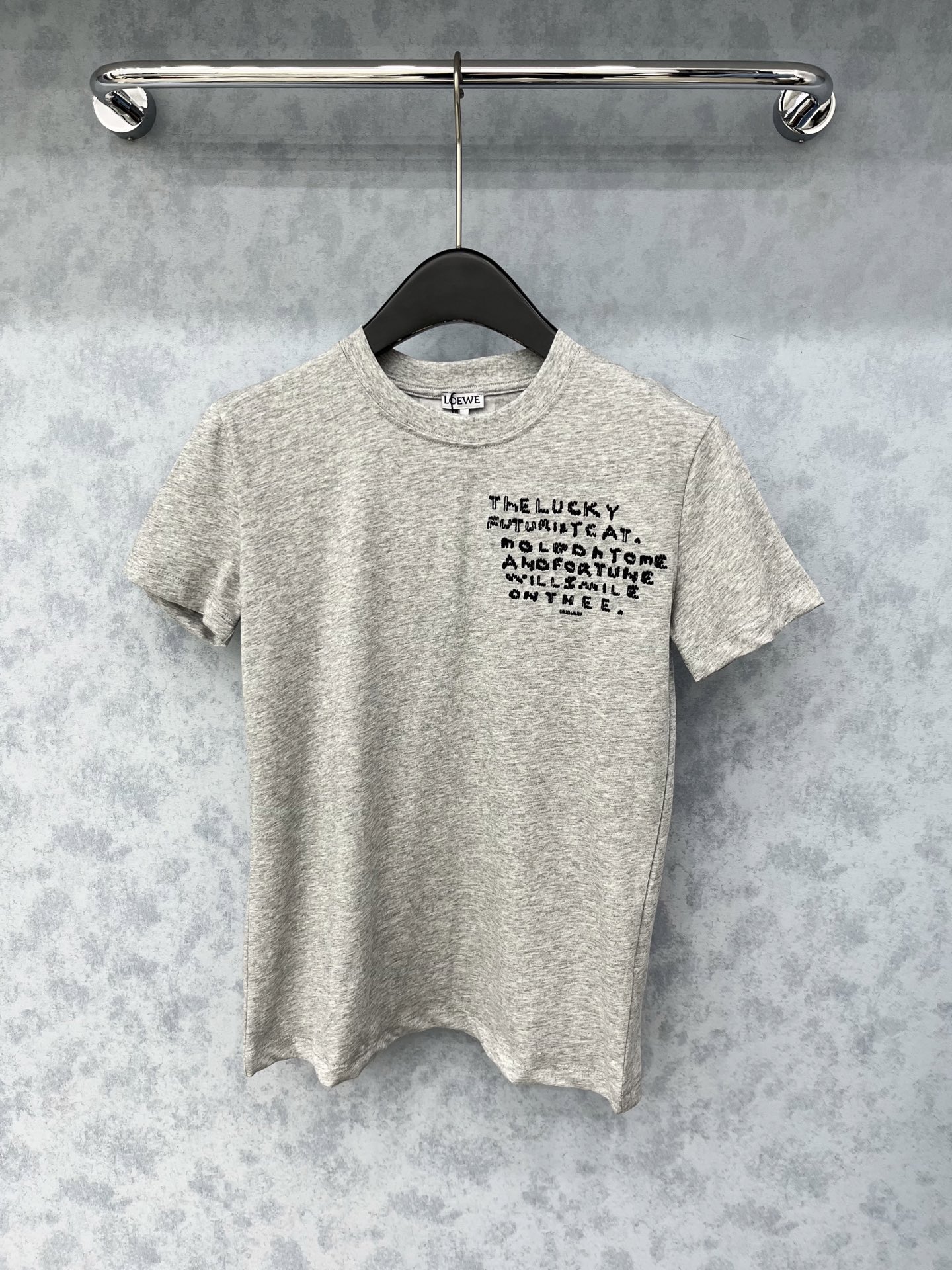 Loewe 로에베 자수 반팔 티셔츠 의류